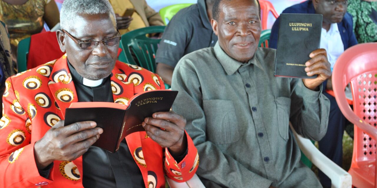 Faith grows among Nyiha speakers even as they celebrate recently translated New Testament